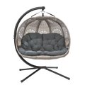 Heat Wave 400 lbs Bohemian Dreamcatcher Loveseat with Stand, 66 x 50 x 43 in. HE2578080